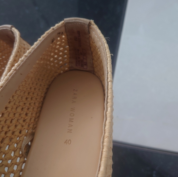 Zara Hand Made Woven Flats - Picture 6 of 6